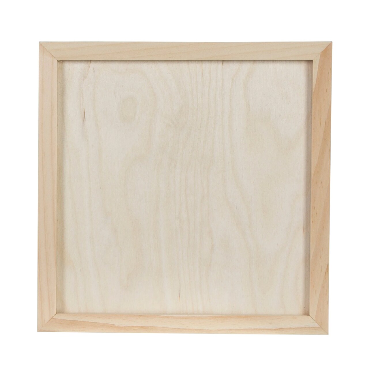 Pine Framed Sign, 8" Square, for DIY Signs, Painting and Woodburning, 6-Pack